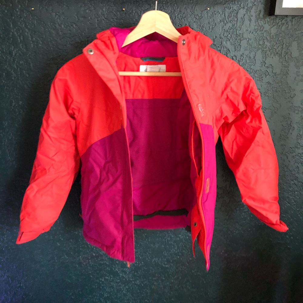 Columbia Girls OutgrownTM Snow Jacket Size S 7/8